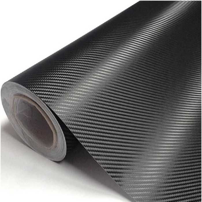 Фолио карбон, широчина 1.52М, черно