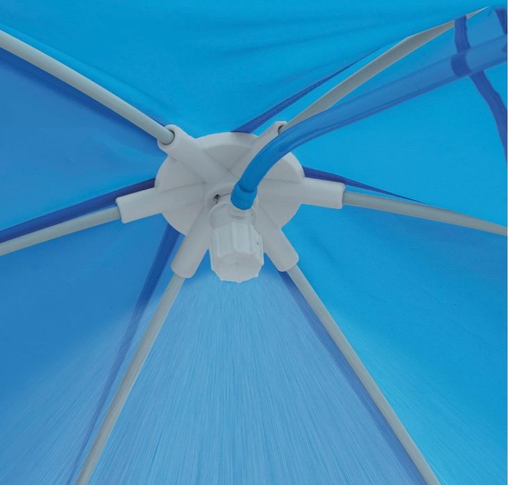 Басейн с UV-козирка и вграден пръскач INTEX