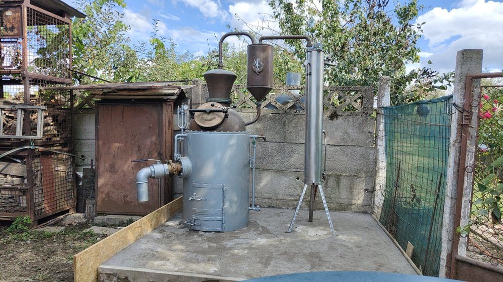 Cazan Distilare Profesional MÜLLER Germania 150L – Dublă Distilare / Baie Aburi