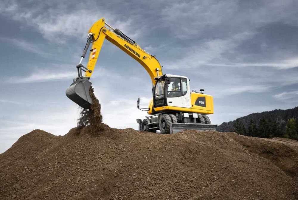 Колесный экскаватор Liebherr A 918