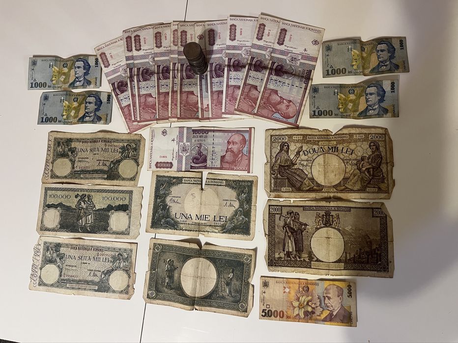 Lot Bani Vechi-Doar pentru colectionari