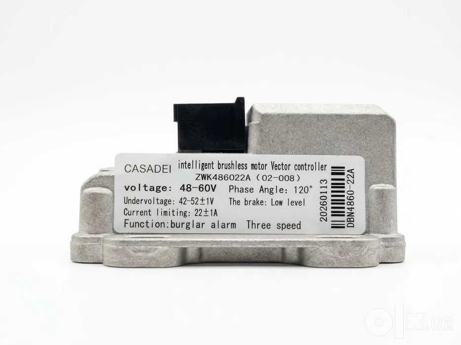 Контроллер для электроскутера CASADEI ZWK486022A (48V–60V, 22A)