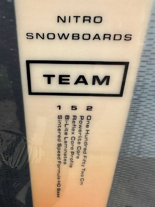 placa noua snowboard nitro team rental L152cm
