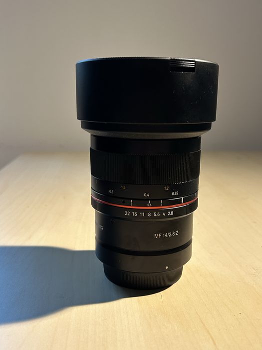 Obiectiv Samyang 14mm f2.8 MF Nikon