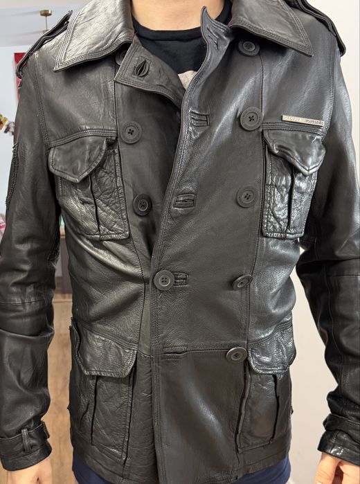 Geaca piele naturala Superdry