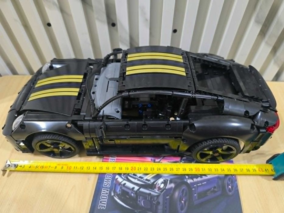Голяма количка Porsche тип лего