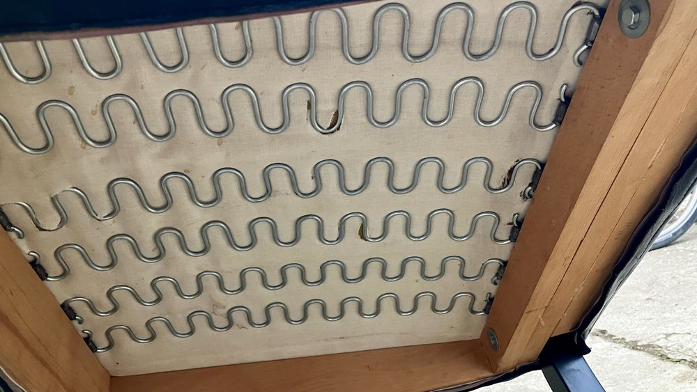 Set fotoliu piele vintage