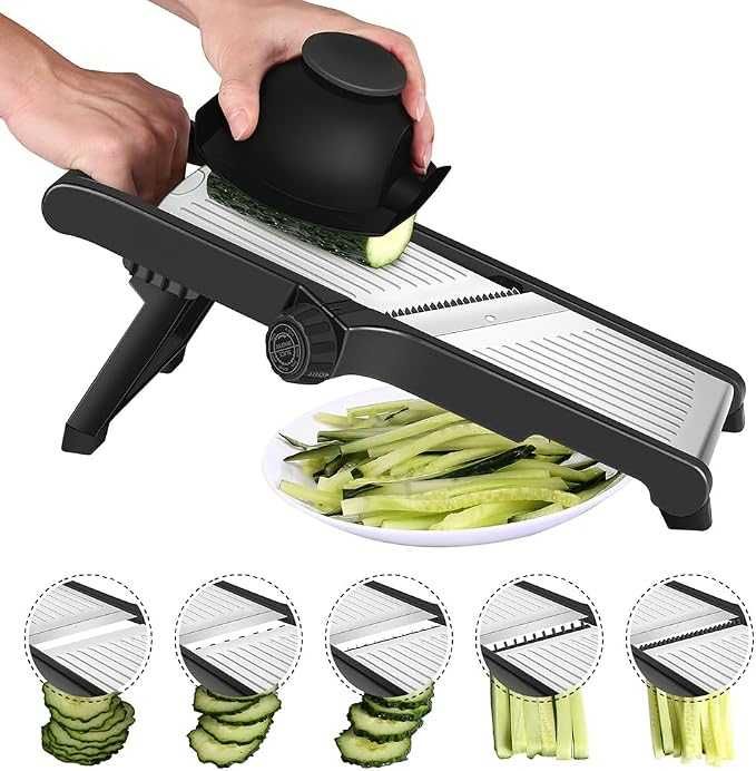 Професионално ренде за зеленчуци Milcea Mandoline Slicer 3 в 1