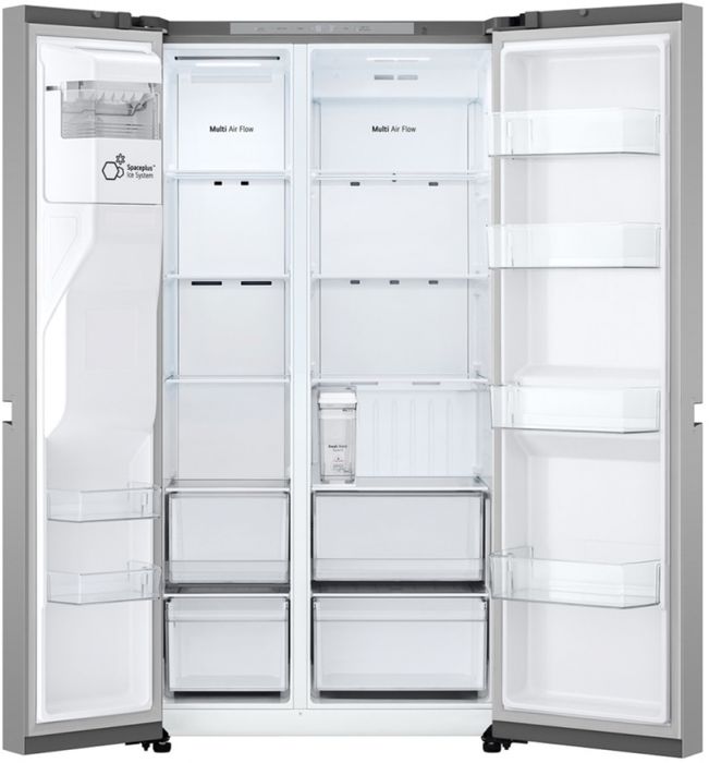 Хладилник Side-by-Side LG GSLC41PYPE, 641 l, E, No Frost, Инокс