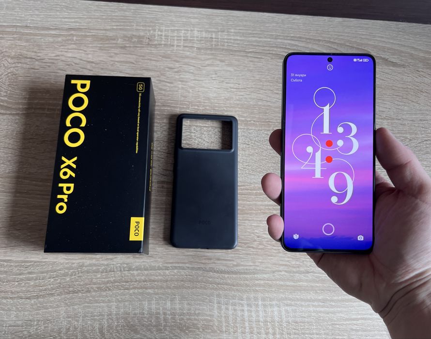6м. Гаранция! Poco X6 Pro - 512 GB 12GB