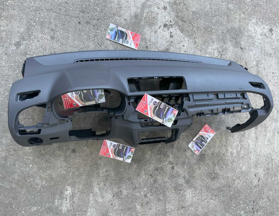 Skoda Fabia 3 plansa de bord - kit airbag volan pasager - set centuri