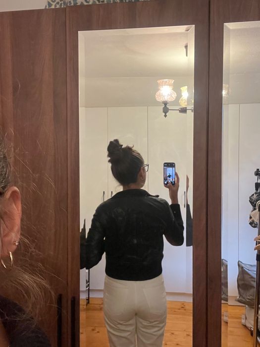 Geaca din piele adevarata