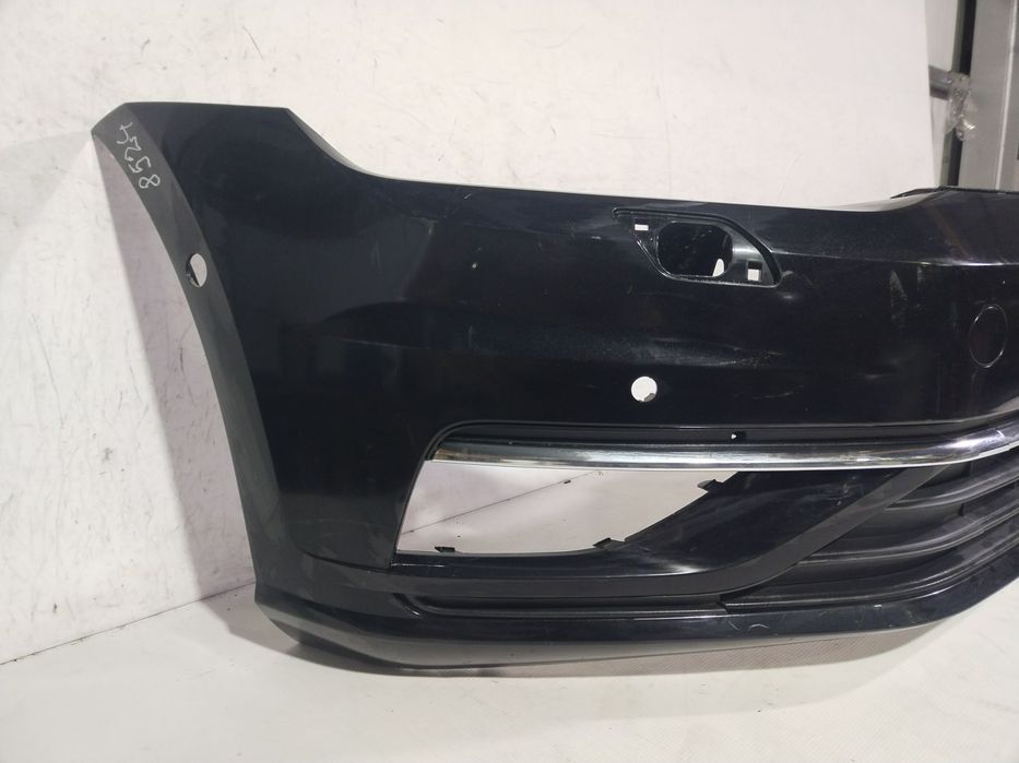 Bara fata VW Golf 7 VII, facelift, 2017, 2018, 2019, 2020, cod origine OE 5G0807221FL, cu gauri pentru spalatori faruri si senzori de parcare (6).