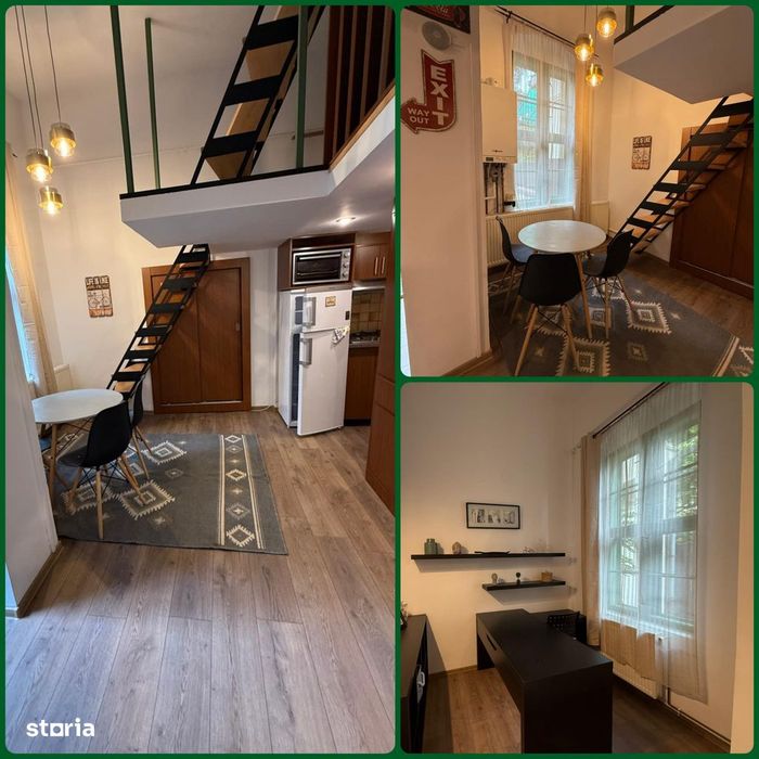 Studio boutique|Loft pe 3 niveluri|Terasă|Parcare| Ideal investiție