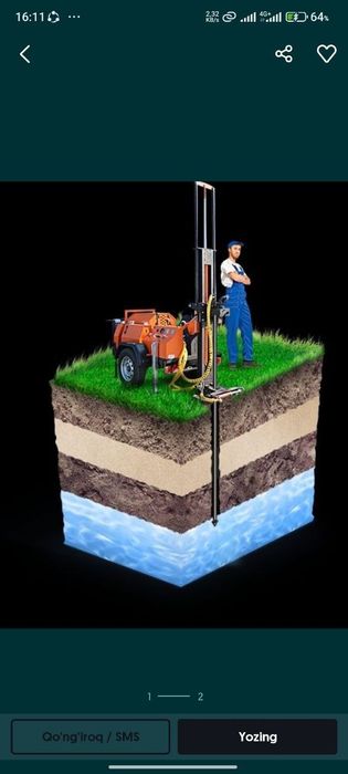 Suv chiqarish hizmati. Буровой. Артизан сув чиказиш. Турба кокиш