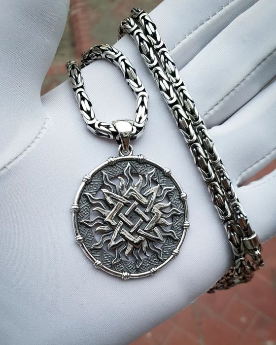 Цепь «Лисий хвост» . 40гр . Ручная работа. Серебро 925пр