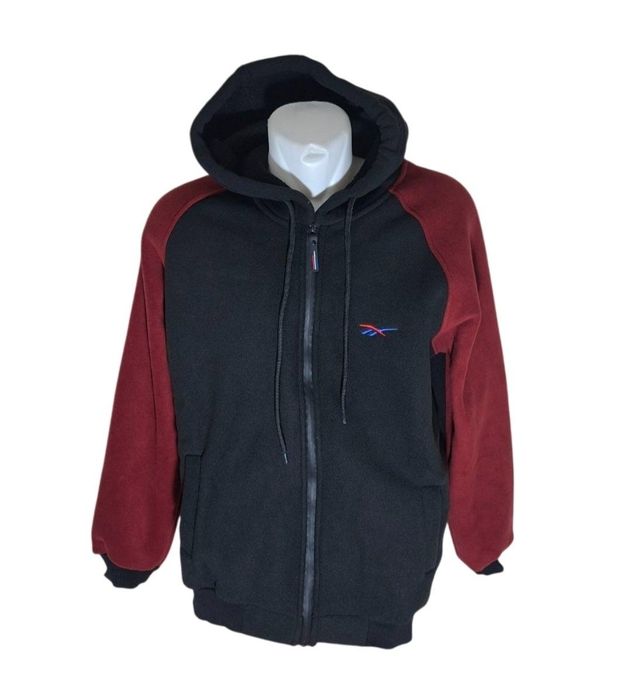 Толстовка на молнии теплая, мужская с капюшоном