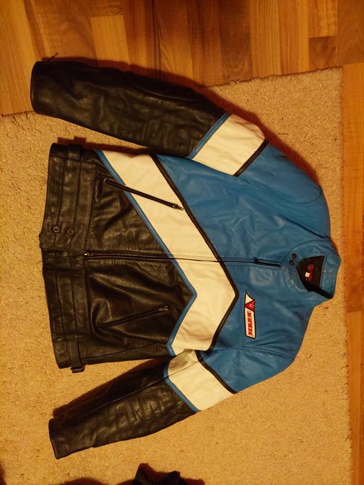 Geaca moto Dainese,marine 52 ,alb-albastru-negru