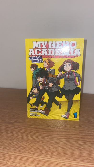 Vand manga my hero academia vol 1 school briefs