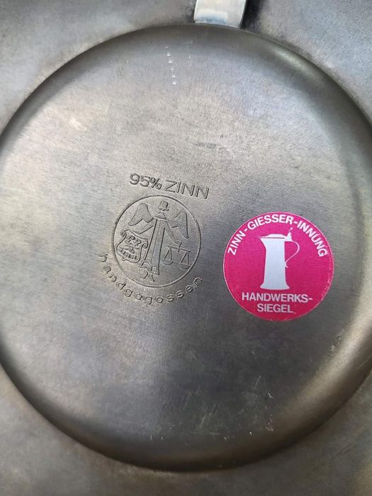 Рядка колекционерска немска чиния пожарникар колекционерска антика