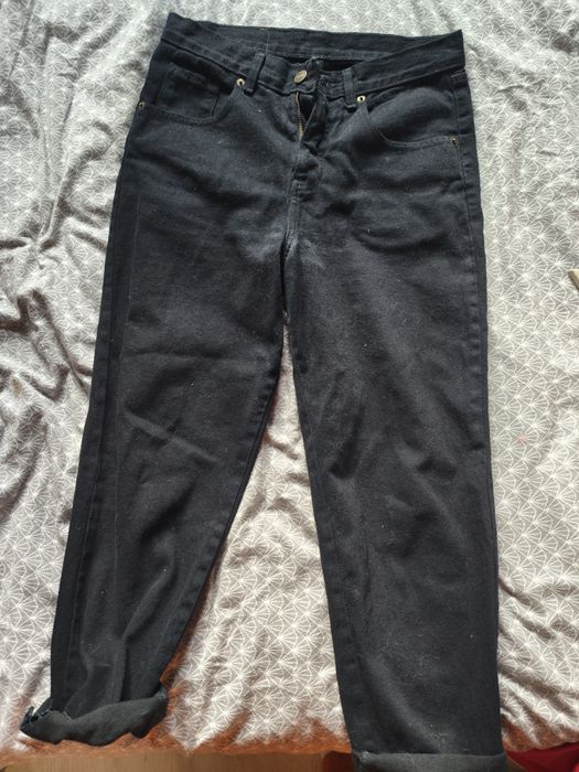Blugi negri originali Levis classic fit