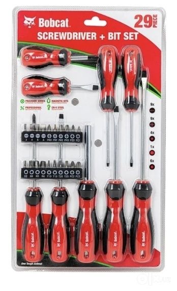 Набор отверток Bobcat Precision Series.
Включает 8 от