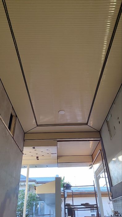 Plastik, TV zona, dekor, pvx panel, gipsokarton kraska target qilamiz