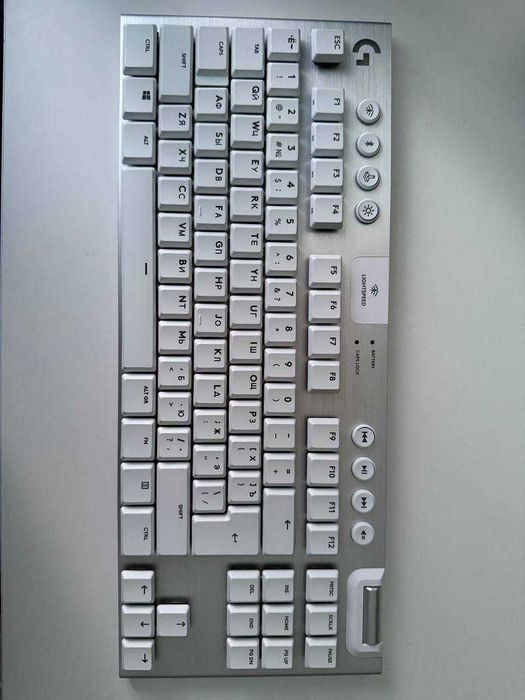 Logitech G915 TKL Lightspeed, White