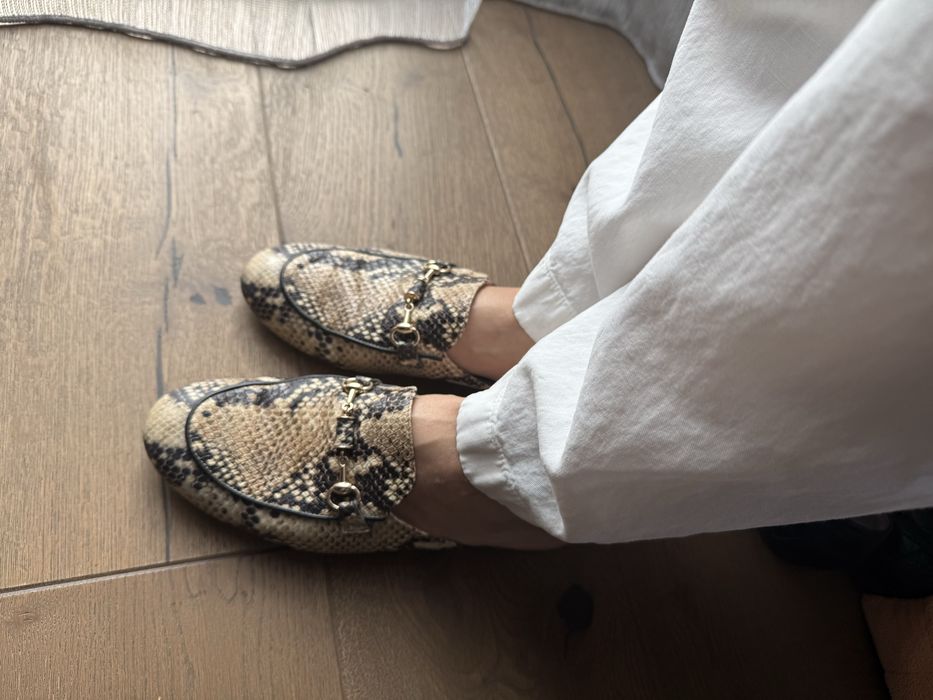 Musette Slip on piele naturala