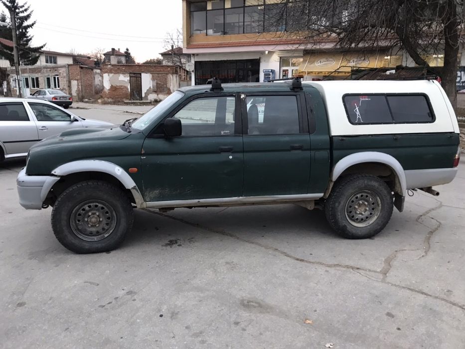 НА ЧАСТИ! Mitsubishi L200 2.5TDi, 99кс. Hardtop, Климатик, ЛЯВ ВОЛАН