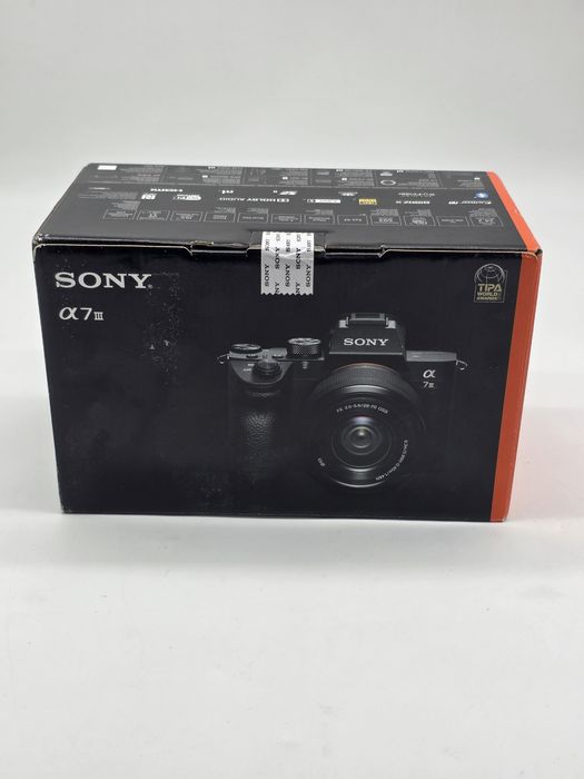 Sony A7 III Aparat Foto Mirrorless 24MP 4K Full Frame Kit cu Obiectiv