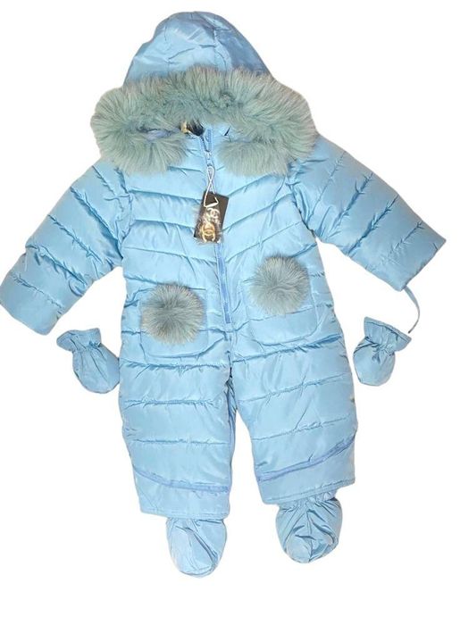 Новый зимний комбинезон ,размер 68-86см