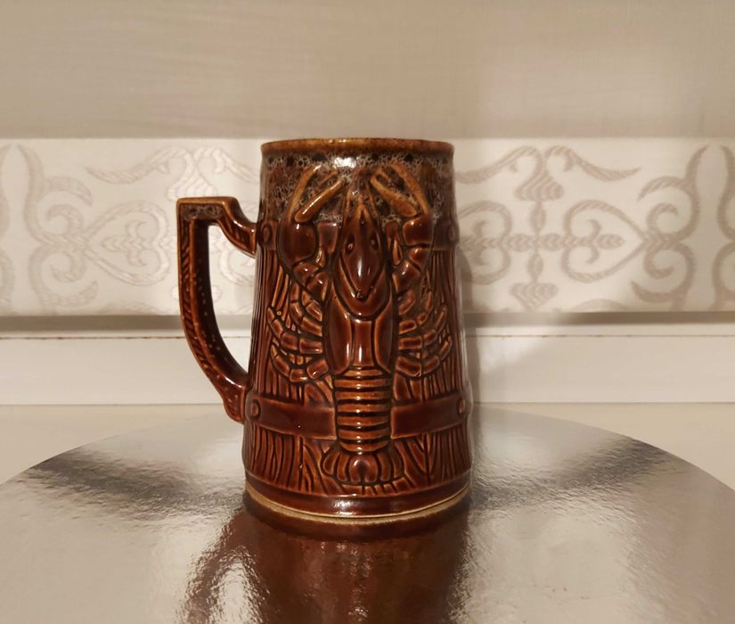 Керамическая пивная кружка