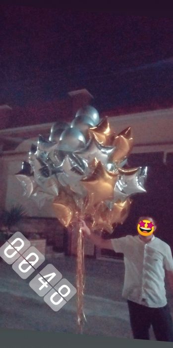 Доставка!!! Воздушные и Гелевые шари (Гелиевые шарики)