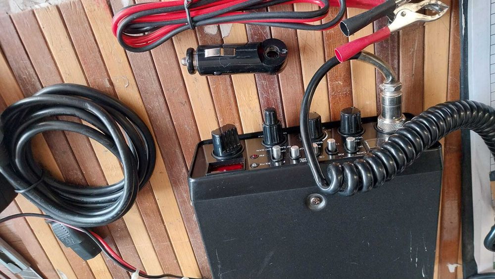 Statie radio CB, President Walker, antena Midland Alan PC8 163cm