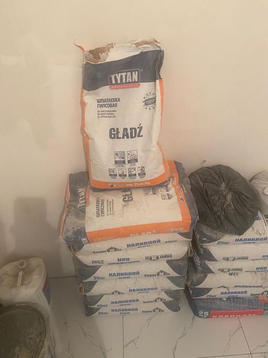 Налевной пол, глад, кафель клей