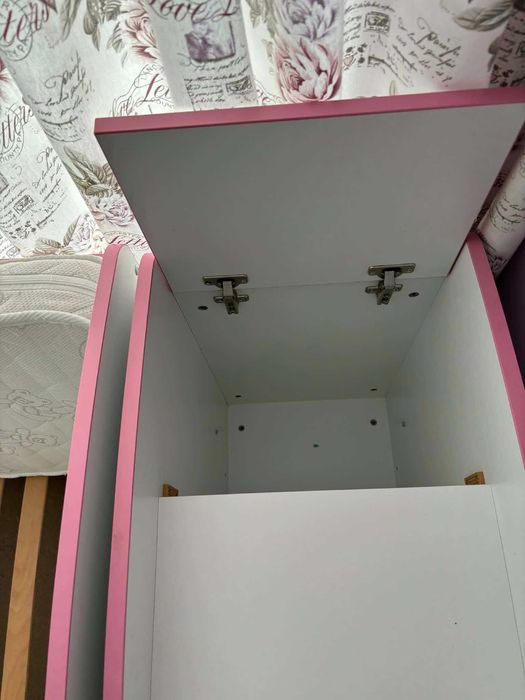 Дървена кошара Dizain Baby Luna 65/110 + Матрак