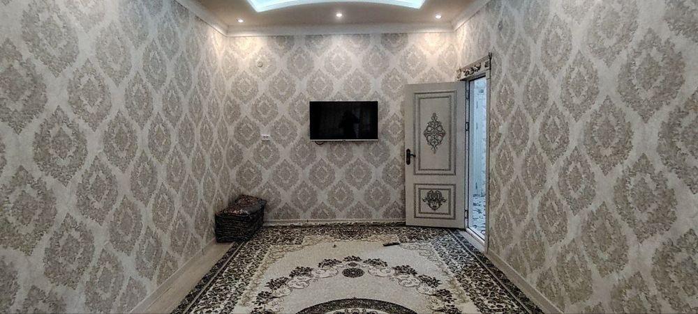 Тезда- 3 хонали 2 каватда жойлашган квартира сотилади умумий майдони 7