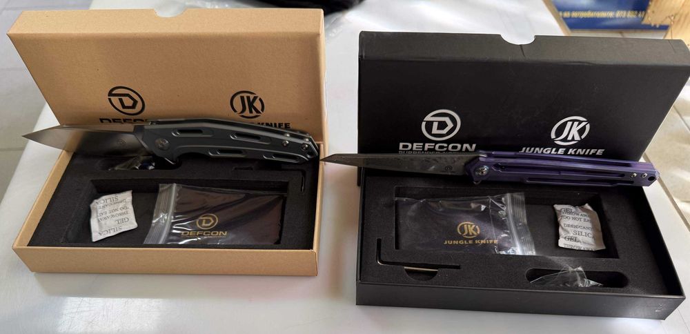 ножове Defcon Jungle Knife – Титан, Дамаск и D2