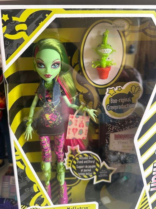Monster high Venus McFlytrap NRFB