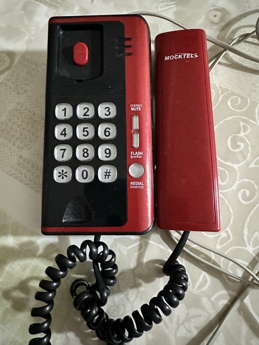 Телефон стационарный кнопочный