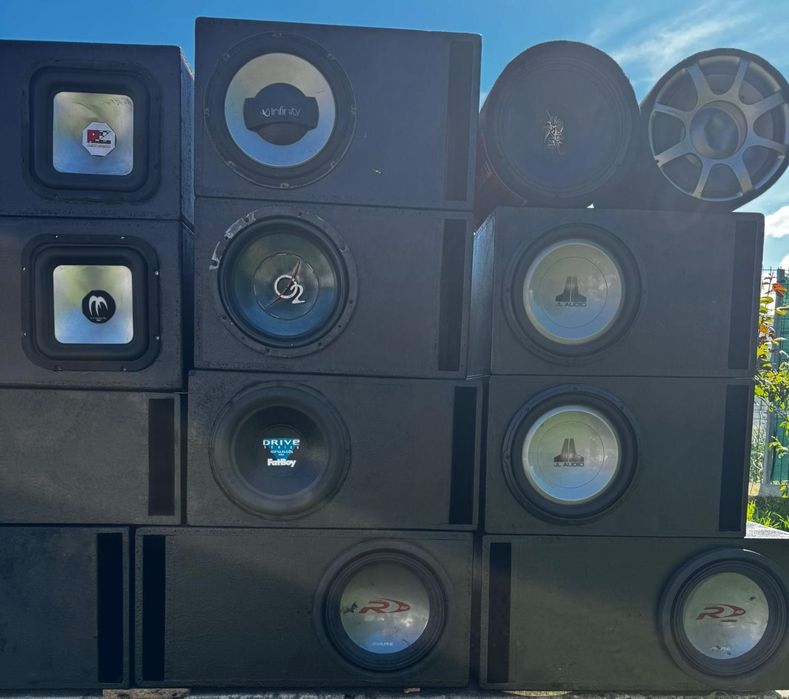 Subwoofer auto. JL Audio, Crunch, Hifonics, Alpine, Infinity