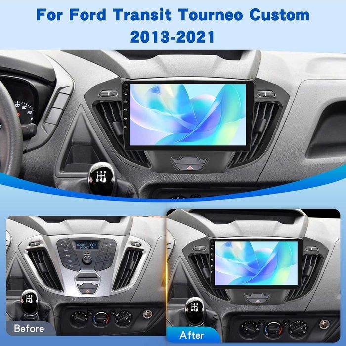 Android автомобилно радио за Ford Transit Tourneo Custom 2013-2021