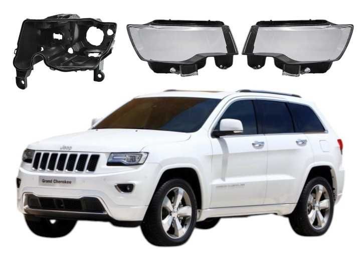 Стъкла за фар Jeep Grand Cherokee WK2,Корпус за фар Grand Cherokee WK2