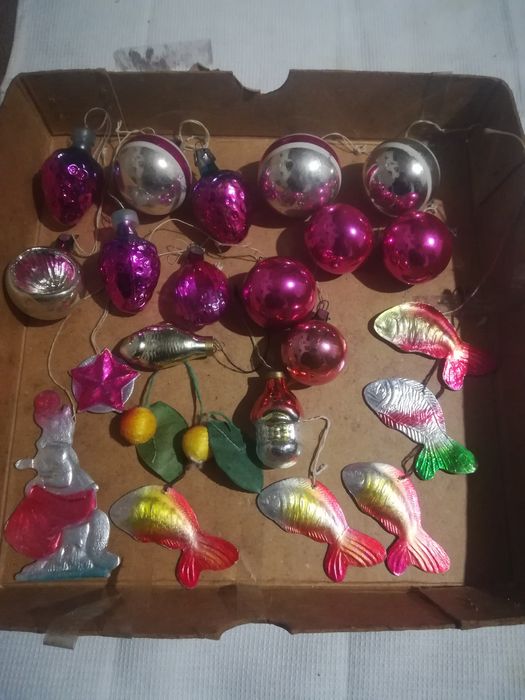 Ёлочные игрушки СССР