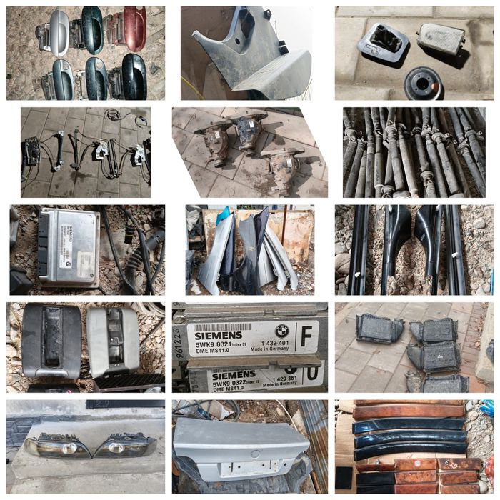 Запчасти для бмв е39