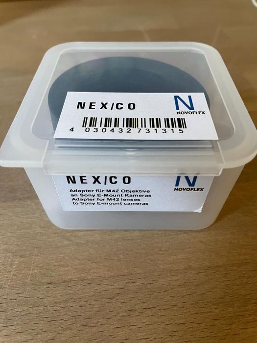 Adaptor NEX/CO Sony E-Mount - M42 Lenses
