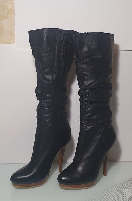 Сапоги чёрные Basconi