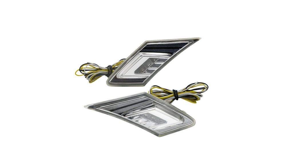 Set lampa semnalizare Scion Fr-S 2012-2016; Subaru Brz 2012-20; Toyota Gt-86 2012-2021, fata, stanga+dreapta, cu semnalizare LED; LED; Tuning