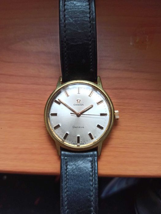 Ceas Omega Geneve cal. 601 Gold Plated, Swiss Made 1969